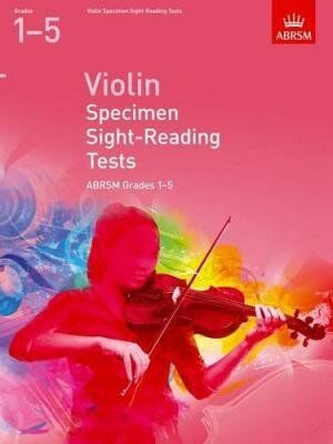 ABRSM Violin Sight Reading Specimen Tests Grades 1-5 2012