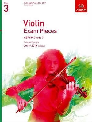 Violin Exam Pieces Grade 3 2016-2019 ABRSM