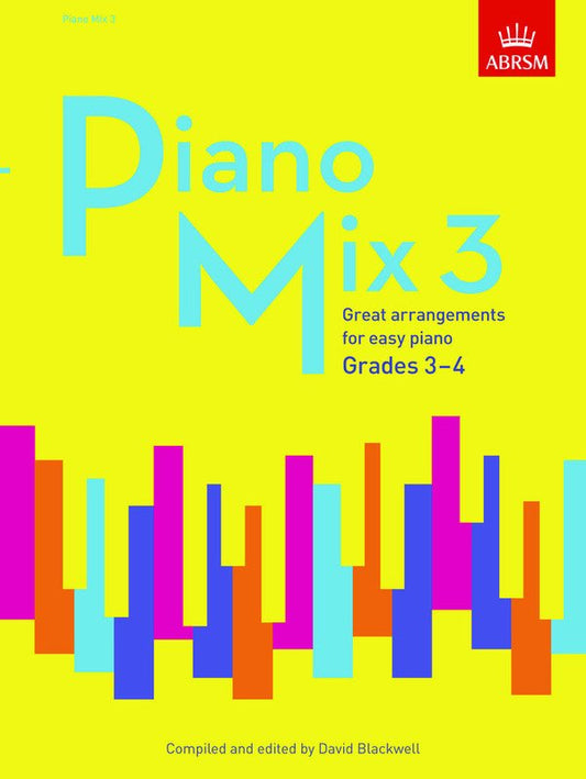 Piano Mix 3 Grade 3-4 for Easy Piano - 47 Pages, ABRSM