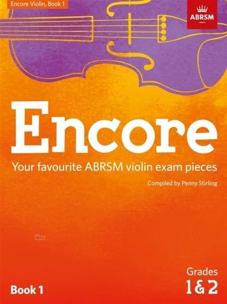 Encore Violin Book 1 Grades 1 & 2 by Penny Stirling - 48 Pages, ABRSM Collection of Violin Exam Pieces
