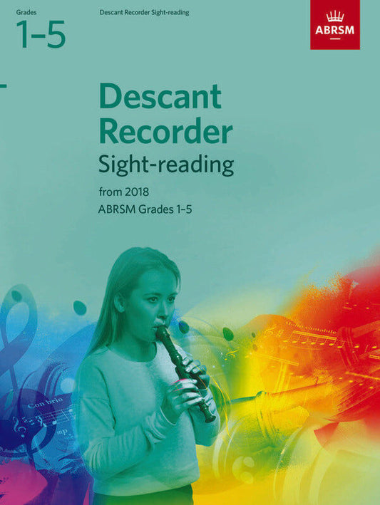 ABRSM Descant Recorder Sight-Reading Tests for Grades 1-5