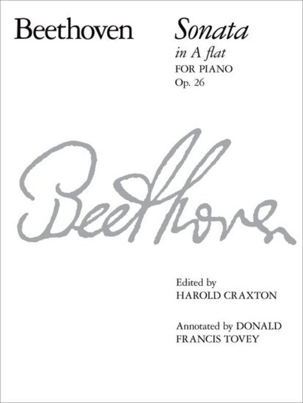 Sonata in A Flat, Op. 26 - Ludwig van Beethoven - Piano Sheet Music