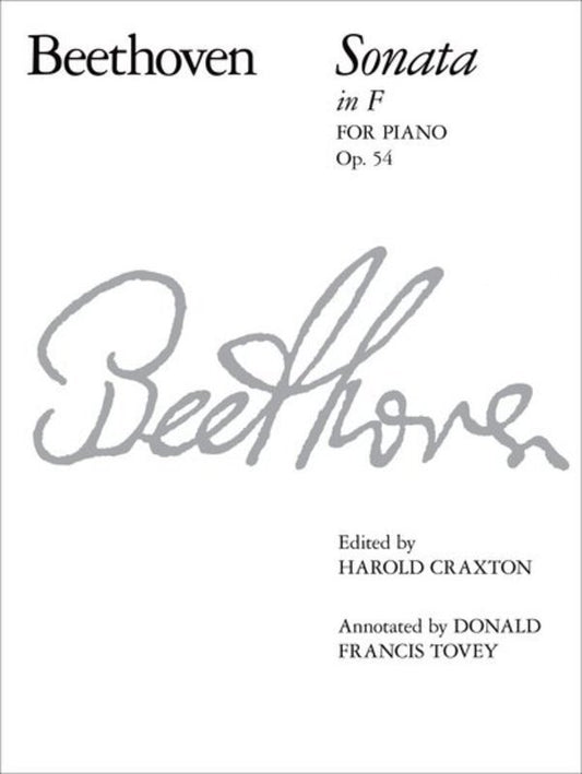 Beethoven Piano Sonata in F Op. 54 - ABRSM Signature Series