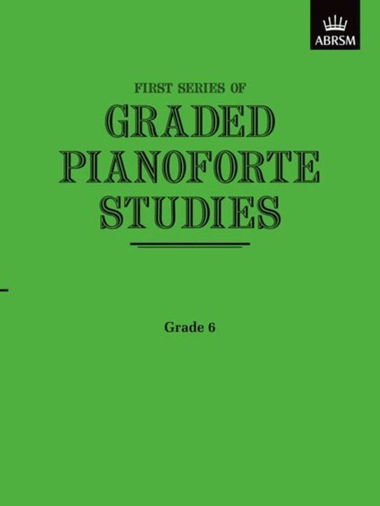 Graded Pianoforte Studies First Series Grade 6 - Piano Sheet Music