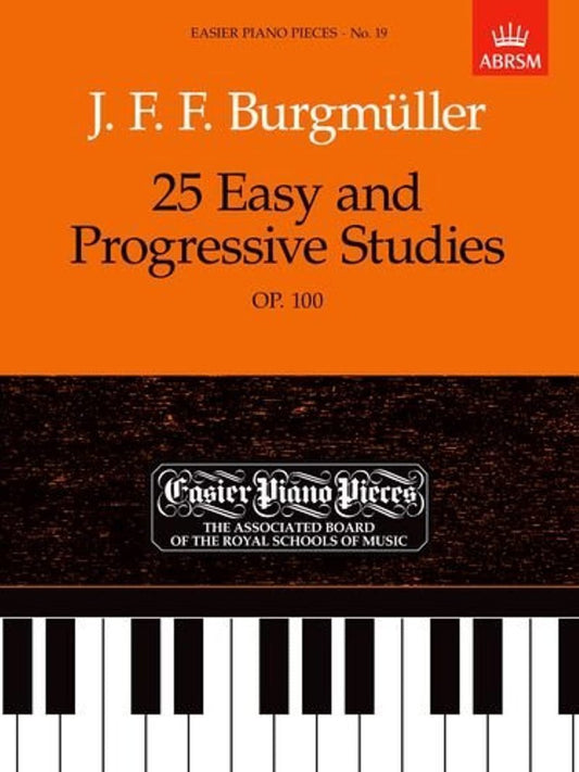 Burgmuller - 25 Progressive Studies Op 100 Ed Jones (ABRSM)