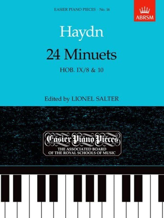 Haydn 24 Minuets Hob IX/8 & 10 Piano Sheet Music