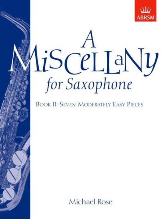 A Miscellany for Saxophone Book II - Saxophone Sheet Music