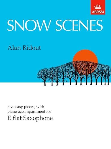 Snow Scenes for Alto Saxophone and Piano Sheet Music
