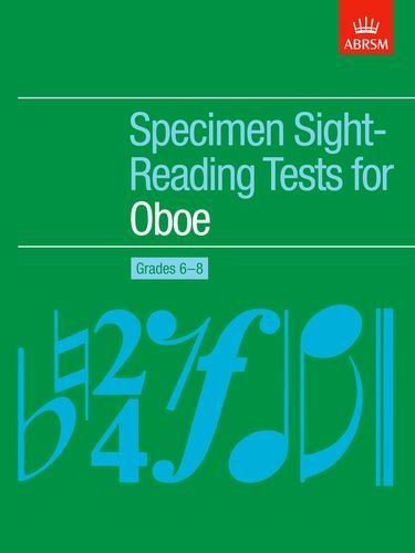ABRSM Oboe Specimen Sight-Reading Tests Grades 6–8 (ABRSM)
