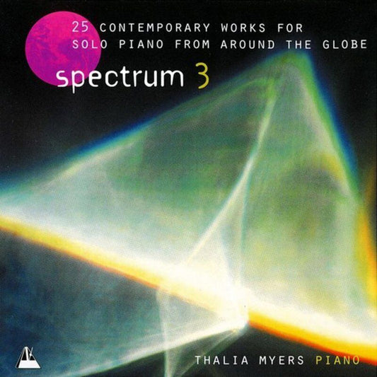 Spectrum 3 CD - Piano Sheet Music Recording by Thalia Myers with 25 Contemporary Pieces from 25 Countries, Grades 3 to 7