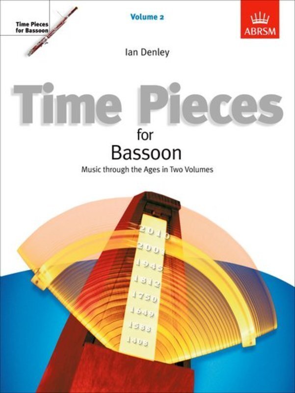 Time Pieces for Bassoon Vol. 2 arr. Ian Denley — Grades 4–6 (ABRSM)