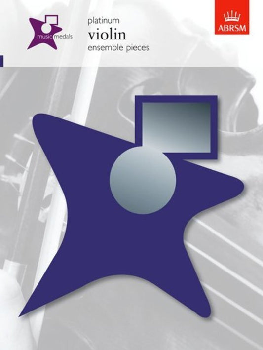 Music Medals Violin Ensemble Pieces Platinum 32 Pages ABRSM