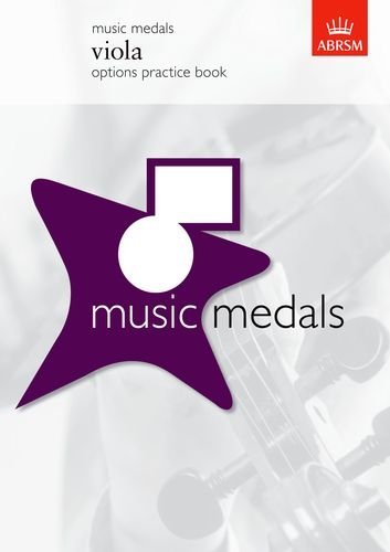 Music Medals Viola Options Practice Book by ABRSM - 48 Pages