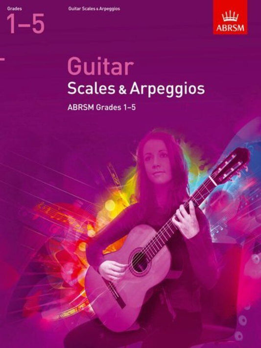 ABRSM Guitar Scales and Arpeggios Grades 1-5 2009 Edition
