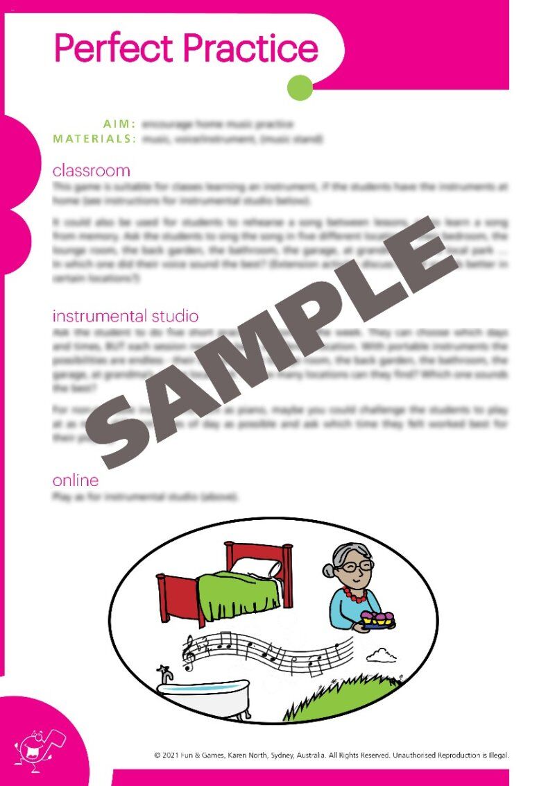 Fun & Games for Music Lessons 3rd Edition — view 5