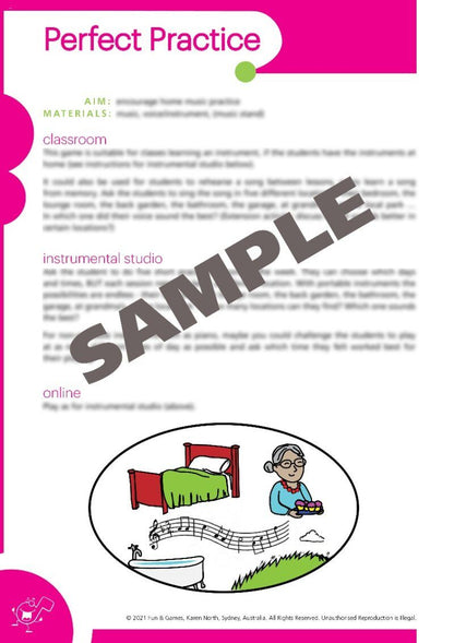 Fun & Games for Music Lessons 3rd Edition — view 5