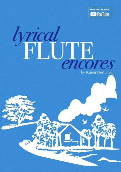 Lyrical Flute Encores for Flute/Piano Book - 18 Contemporary Works, 132 Pages, Allegro Publishing