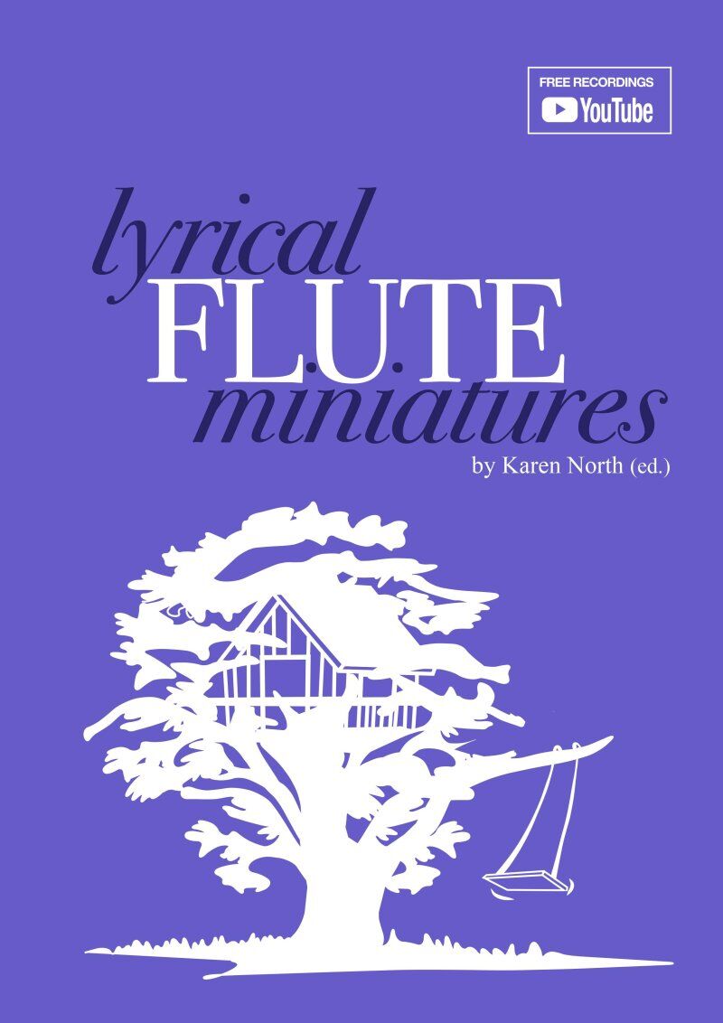 Lyrical Flute Miniatures for Flute/Piano by Karen North