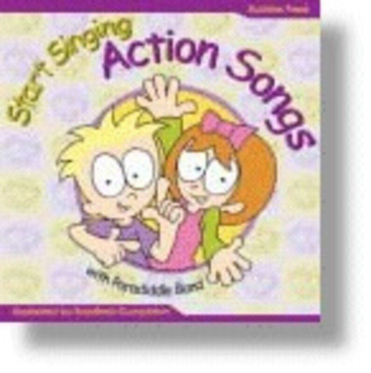 Start Singing Action Songs Book and CD