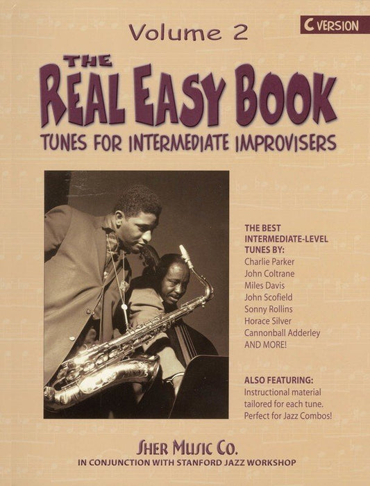 The Real Easy Book Vol. 2: Intermediate Improvisation — C Version Fake Book (Sher Music Co.)