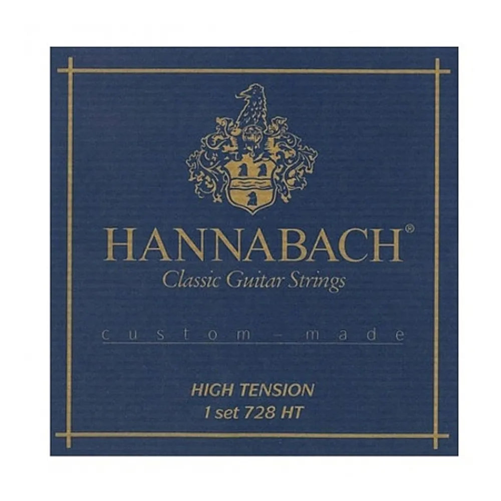 Hannabach Classical 728HT Custom Made High Tension Guitar String Set