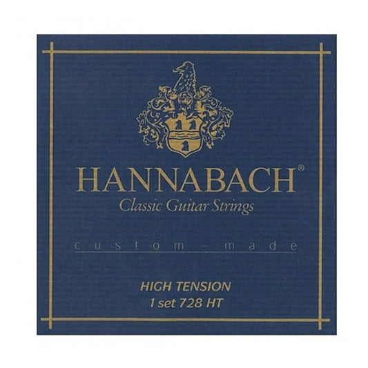 Hannabach Classical 728HT Custom Made High Tension Guitar String Set