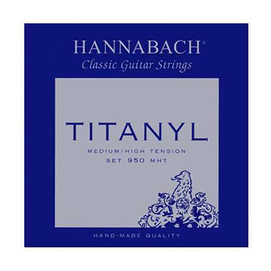 Hannabach Classical 950MHT Titanyl Set - Medium/High Tension Guitar Strings