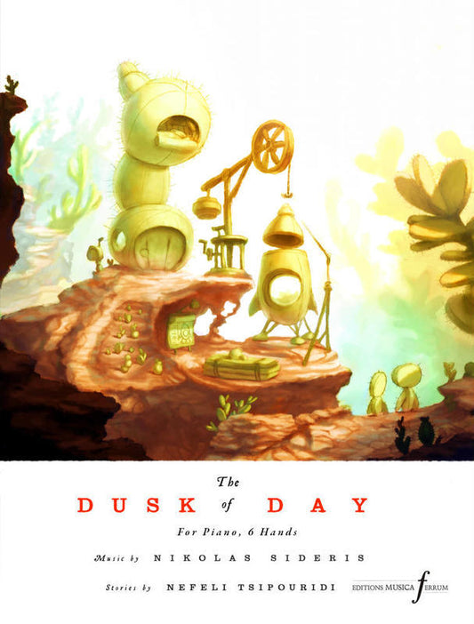 Sideris - Dusk Of Day For Piano 6 Hands Softcover Book (Piano)