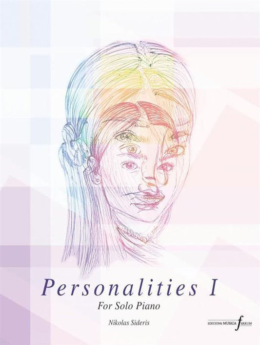Sideris - Personalities Part 1 For Solo Piano Softcover Book (Piano)