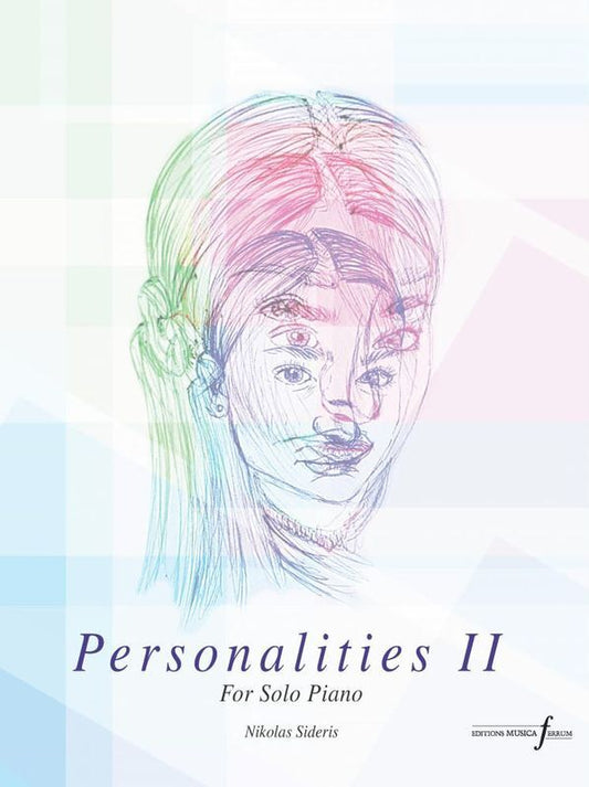 Sideris - Personalities Part 2 For Solo Piano Softcover Book (Piano)