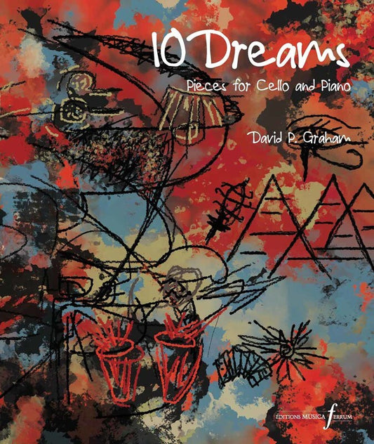 Graham - 10 Dreams Pieces For Cello/Piano Softcover Book (Cello)