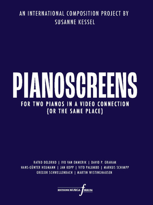 Pianoscreens For 2 Pianos In A Video Connection Softcover Book (Piano)