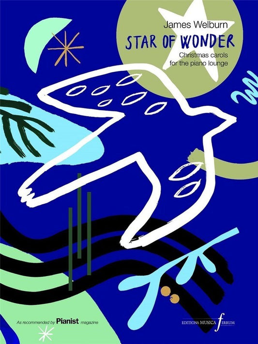 Star Of Wonder Christmas Carols For The Piano Lounge Softcover Book (Piano)