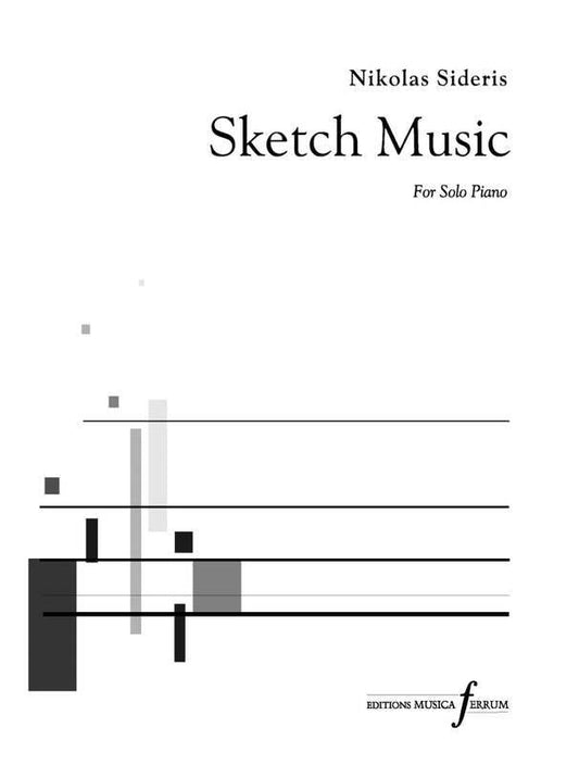 Sideris - Sketch Music For Solo Piano Softcover Book (Piano)