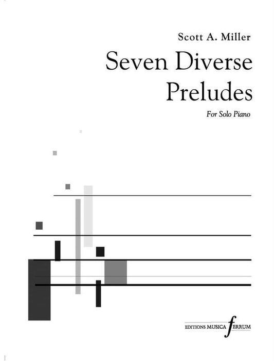 Miller - 7 Diverse Preludes For Solo Piano Softcover Book (Piano)
