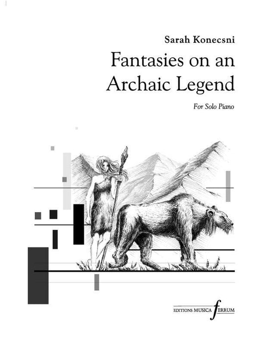 Konecsni - Fantasies On An Archaic Legend For Piano Softcover Book (Piano)