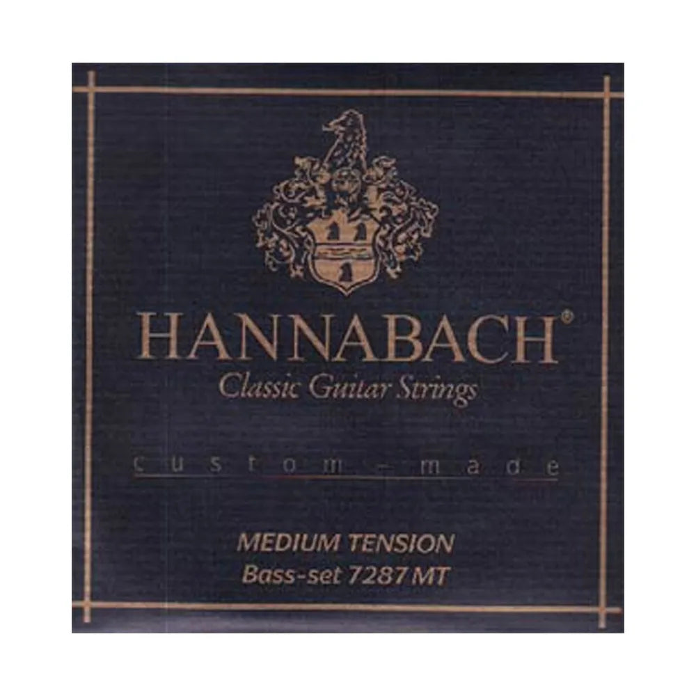 Hannabach 728 Classical Guitar Basses EAD Medium Tension Strings