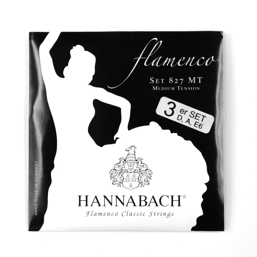 Hannabach 827MT Medium Tension Classical Basses (D-A-E) Strings