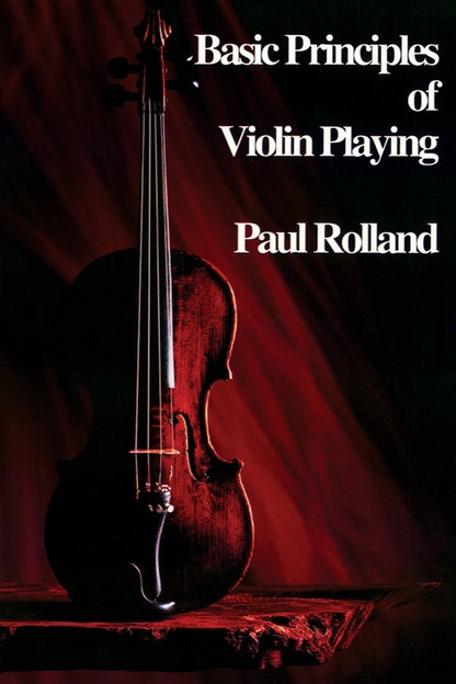 Basic Principles of Violin Playing Sheet Music