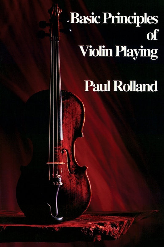 Basic Principles of Violin Playing Sheet Music