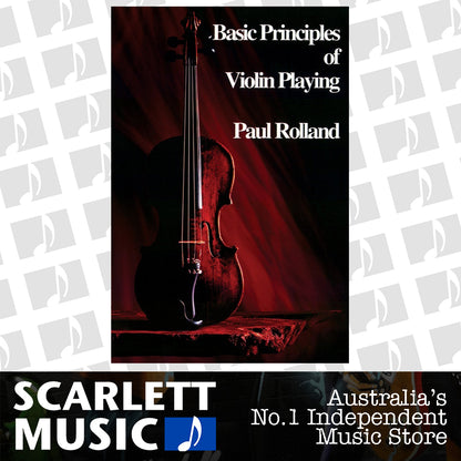 Basic Principles of Violin Playing Sheet Music — view 2