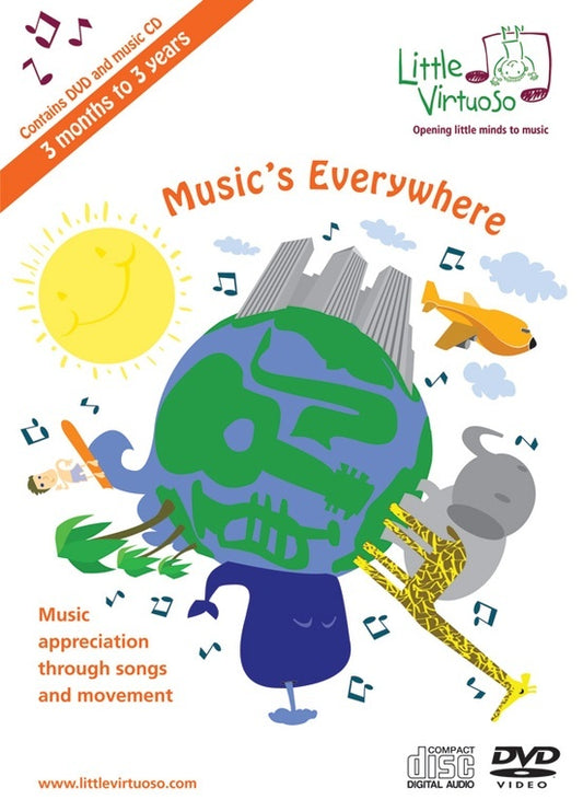 Music's Everywhere DVD/CD