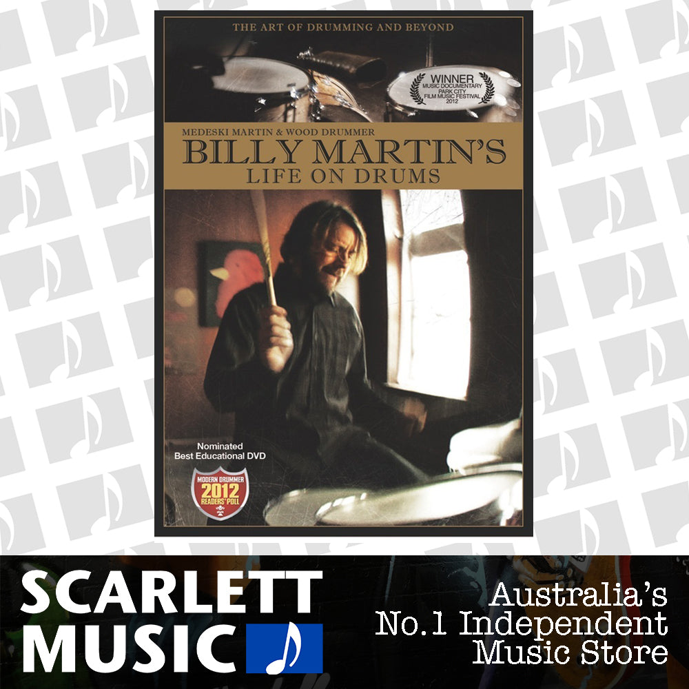 Billy Martins Life On Drums DVD — view 2