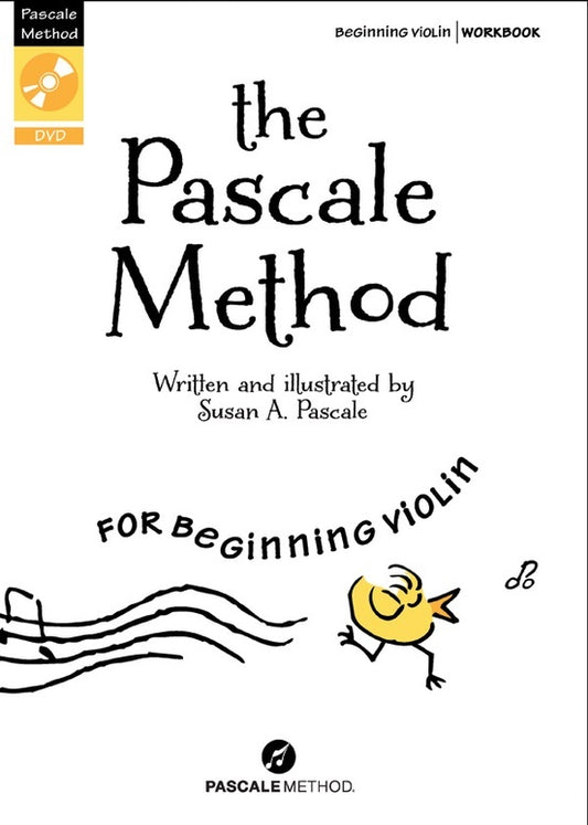 Pascale Method Beginning Violin Workbook Book/DVD