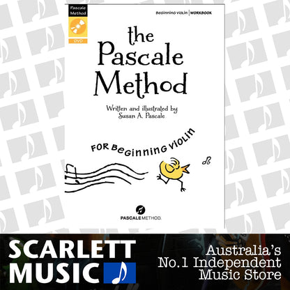 Pascale Method Beginning Violin Workbook Book/DVD — view 2