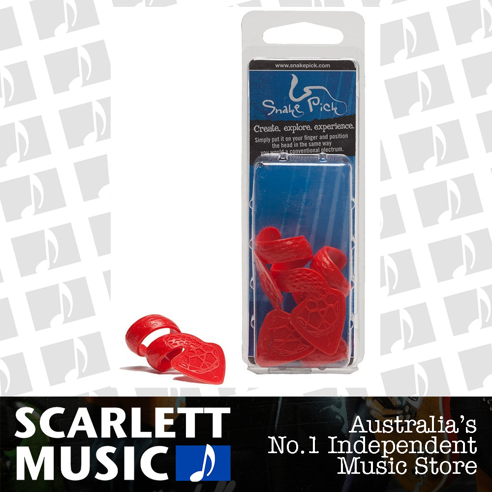 SnakePick Medium Guitar Picks 17mm 3 Pack — view 2