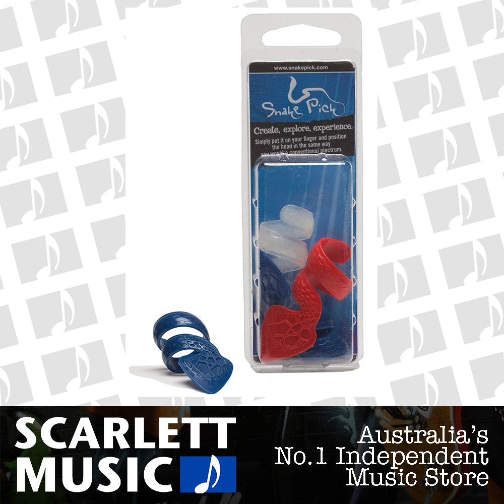 SnakePick Mixed 13mm Guitar Picks - 3 Pack — view 2