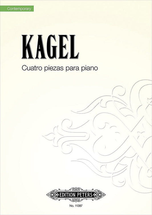 Cuatro Piezas Para Piano (Softcover Book)
