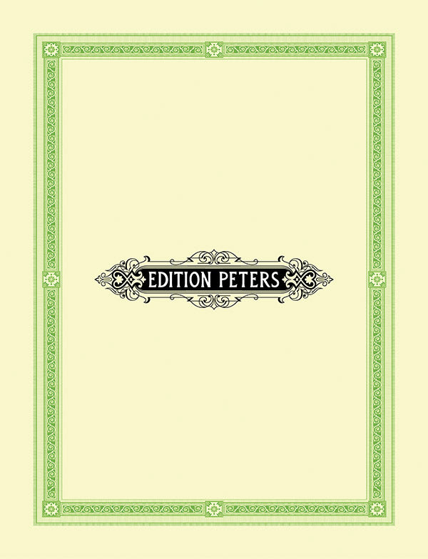 Mendelssohn String Quartets Vol 1 - Edition Peters