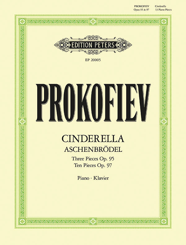 Prokofiev - Cinderella: 13 Pieces for Piano Op. 95, Op. 97